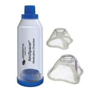Airssential AiroSpacer Chamber Kit with Child and Adult Masks